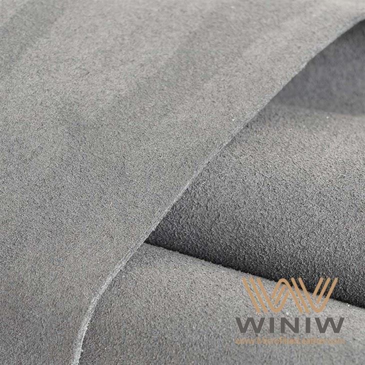 Premium 1.6–2.0mm Microfiber Suede Synthetic Leather For S1 Rated Safety Footwear suppliers