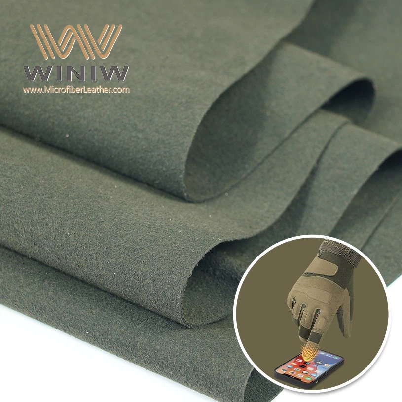Scratch-resistant Faux Microfiber Suede Fabric For Gloves